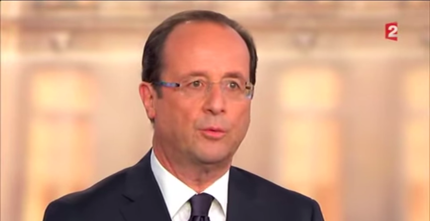 Hollande Mandat Anniversaire Television